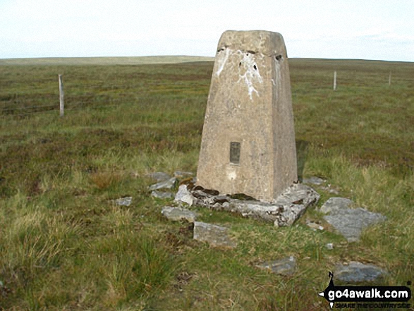 Middlehope Moor trig point 