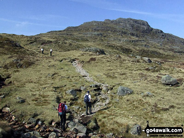 Climbing Pike of Blisco (Pike o' Blisco) via Redacre Gill