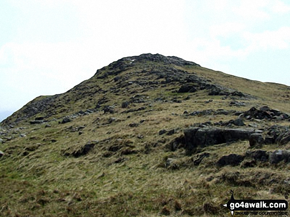 Approaching the summit of Sergeant Man 