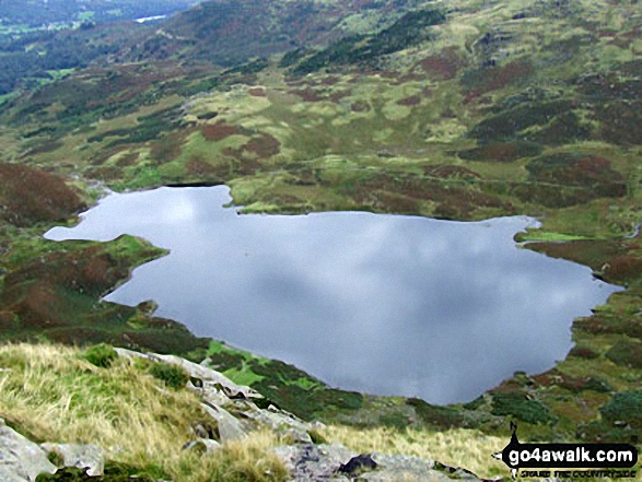 Easedale Tarn from Tarn Crag 