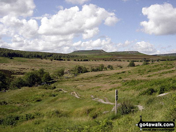 View North To Higger Tor, Hathersage Moor, Longshaw Country Park