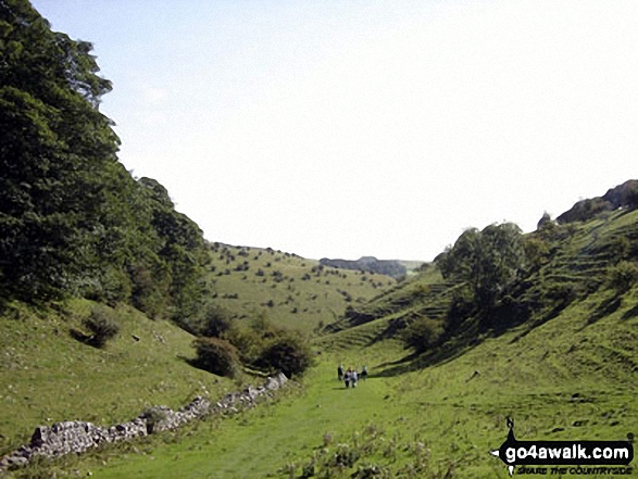 Walk d327 Beresford Dale, Wolfscote Dale, Biggin Dale and Biggin from Hartington - Biggin Dale