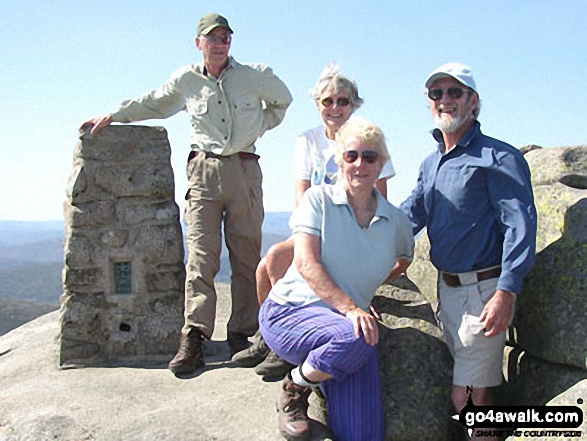 'Prime Time' ramblers on Lochnagar (Cac Carn Beag) 