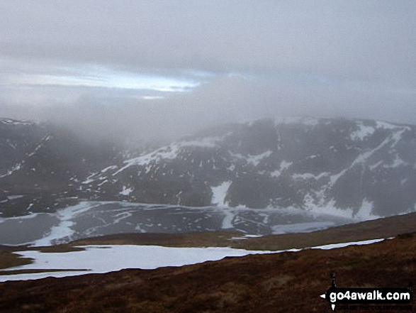 Loch Brandy and The Snub from Green Hill (Glen Clova) 