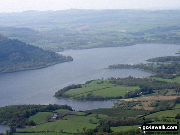 Walk c327 Dodd (Skiddaw) from Dodd Wood - Bassenthwaite from the summit of Dodd (Skiddaw)