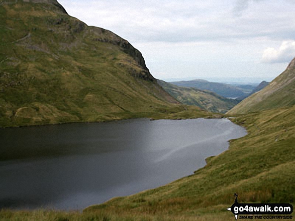 Walk c148 The Silurian Way in the Grizedale Forest - Grisedale Tarn