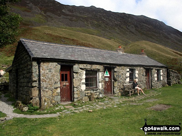 Walk c151 Great Gable, Kirk Fell and Hay Stacks from Honister Hause - Black Sail Hut, Ennerdale