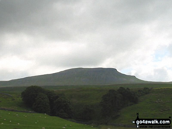 Walk ny322 The Yorkshire Three Peaks Challenge as a 2 day walk - Day 2 from Horton in Ribblesdale - Pen-y-Ghent from Horton in Ribblesdale