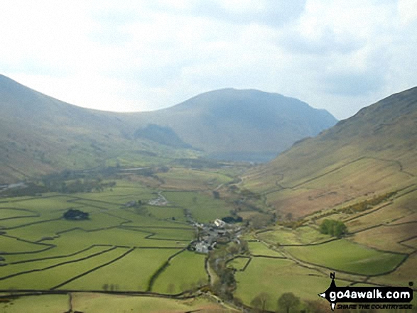 Wasdale Head from Kirk Fell 