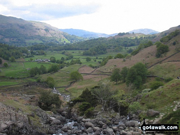 Walk c195 Castle How and Blea Rigg from Grasmere - Grasmere from Helm Crag