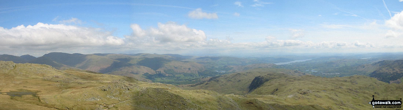 Walk c218 Ullscarf and High Raise from Thirlmere - *Fairfield, Grasmere, Windermere and Coniston Water Sergeant Man