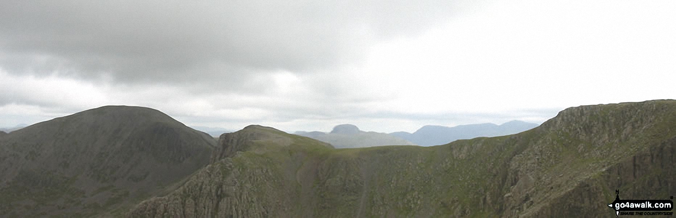 Walk c101 Pillar and Little Scoat Fell from Wasdale Head, Wast Water - *Steeple