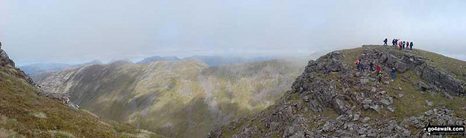 The Grey Corries from Sgurr Choinnich Mor