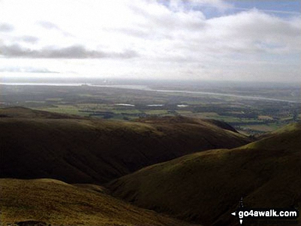 View from Ben Cleuch in The Ochil Hills 