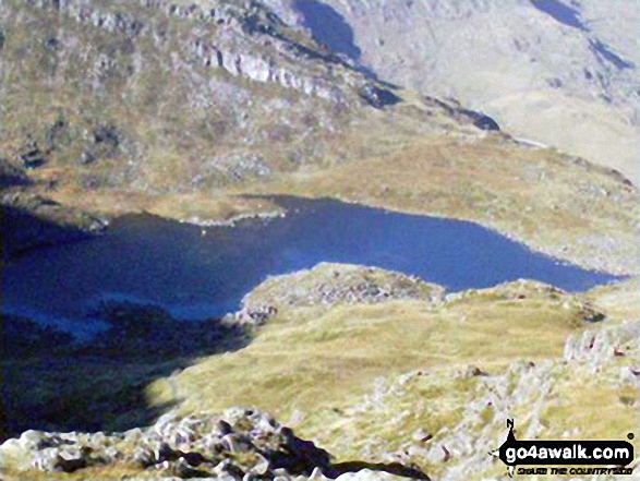 Llyn Bochlwyd from Tryfan