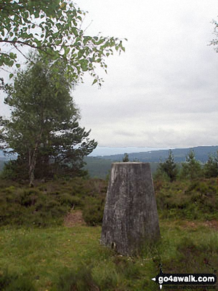 Cnoc Mor summit trig point 