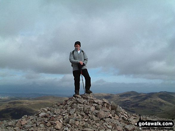 On Scald Law - very cold and windy, but heaven 