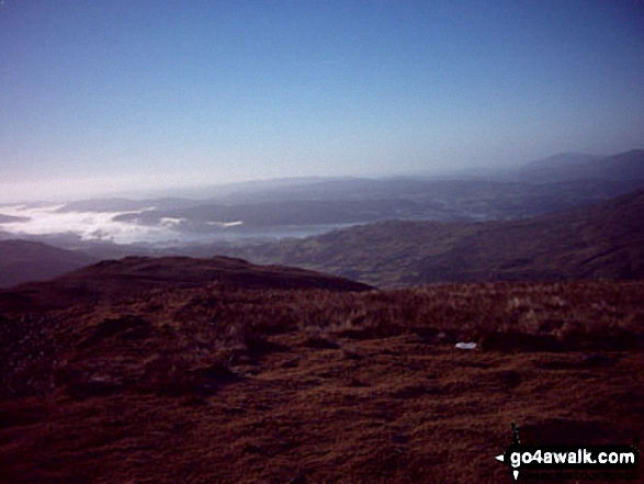 Walk c153 Thornthwaite Crag from Troutbeck - Windermere from Yoke