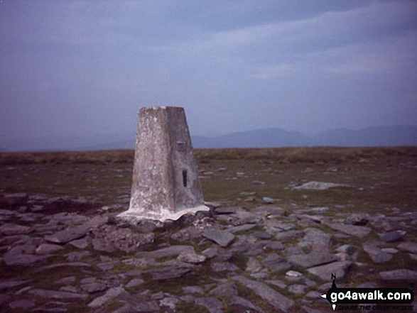 The summit of High Street,  the highest point in The Far Eastern Fells area of The Lake District Photo: William Ringwood