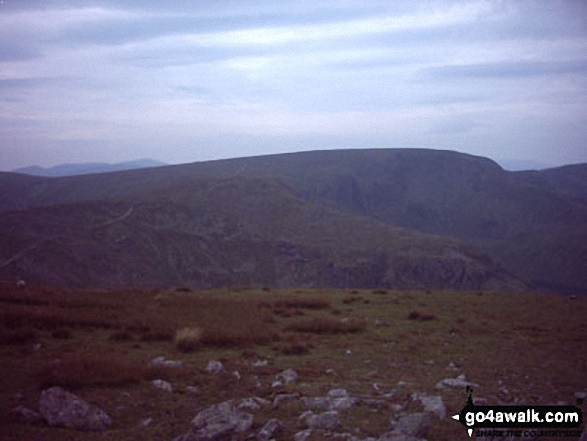 Walk c276 High Street and Harter Fell from Mardale Head - Mardale Ill Bell and High Street from Harter Fell (Mardale)