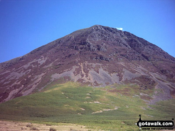 Walk c196 Grasmoor and Rannerdale Knotts from Lanthwaite Green - Grasmoor from Lanthwaite