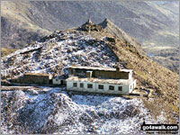 The summit of Snowdon, The Highest Mountain in Wales