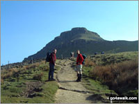 Climbing Pen-y-Ghent