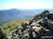 Whin Rigg and Wast Water from Middle Fell (Wasdale) summit cairn