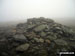 The large cairn on the summit of Moel Sych