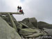 Andy, Ste, Coxy and Guy on Glyder Fach