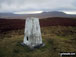 Pen-y-ghent from Horse Head Moor summit trig point