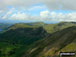 Wast Water, Wasdale and Yewbarrow with Middle Fell (left) Seatallan (background centre), Red Pike (Wasdale) (right) and the shoulder of Kirk Fell (centre foreground) from Westmorland Cairn on Great Gable