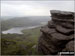 Dovestone Reservoir and Dick Hill from Stable Stones Brow (Hoarstone Edge)