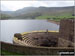 Dove Stone Reservoir overflow with Great Dove Stone Rocks in the background