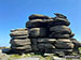 The Wheel Stones on Derwent Edge