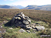 The cairn on the summit of Little Calva