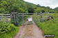 The deer fence/gate in Glen Fyne at NN22972 16490