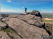 My son Ben Collier (12) on top of Blackstone Edge