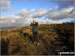 Ann on the The Cloud (Bosley Cloud) - a windy day