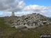 Ben Ledi summit cairn and trig point