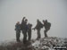 Me and my hiker buddies on Cribyn on the way to Pen y Fan