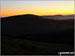 Corn Du and the Brecon Beacons from the summit of Pen y Fan just after sunset