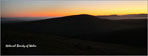 Corn Du and the Brecon Beacons from the summit of Pen y Fan just after sunset