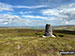 The cairn on the summit of Blea Barf