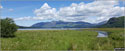 The Skiddaw massif along with Walla Crag (to the right) from the southern end of Derwent Water