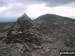 The Old Man of Coniston from Swirl How summit cairn