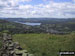 Lake Windermere and Ambleside from the lower slopes of Snarker Pike