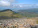 Tyrrau Mawr (Craig-las) and The Coast from the summit of Cyfrwy