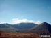 Striding Edge, (left), Helvellyn and Catstye Cam (right) from Birkhouse Moor