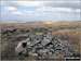 The cairn on the summit of Calders